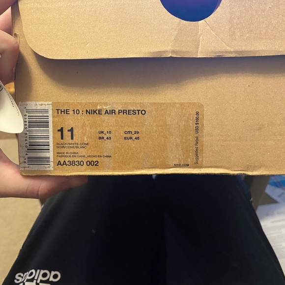 Off White Nike Air Presto Black - Picture 5 of 9